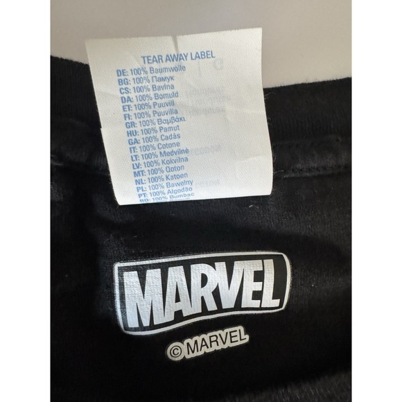 Spider Man Shirt Mens Large L Black Marvel‎ Ny Big Apple Graffiti Graphic - Picture 4 of 6
